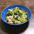 KAKO_KAKO's cooksnap of when they made 青梗菜としめじとベーコンの煮.