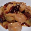 ちーちゃん★ママ's cooksnap of when they made 鶏もも肉とナスの酢鶏.