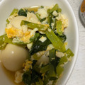 ゆっちゃーーーーん's cooksnap of when they made これだけで美味しい♪小松菜と豆腐の卵とじ.