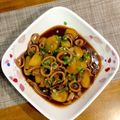 クック9CLQSJ☆'s cooksnap of when they made 【話題】ご飯がすすむイカじゃがの旨煮.