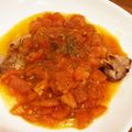 ななちゃん☆19's cooksnap of when they made とんかつ肉のバジルトマト煮込み.