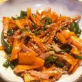 ピーナッツ豆腐's cooksnap of when they made 簡単！にんじん、ピーマンのきんぴら.