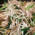 新婚OL's cooksnap of when they made 豚バラとニラもやし炒め☆.
