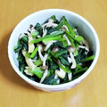 すうがん's cooksnap of when they made 小松菜とブナシメジと油揚げの白だし煮.