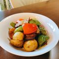 azuki-bar's cooksnap of when they made 豚バラとじゃがいものカレー風味炒め.