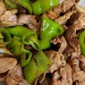 tabecco's cooksnap of when they made 豚バラ肉とピーマンのトウチ醤甘辛酸味炒め.
