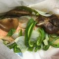 ちゃぎー's cooksnap of when they made 鮭のホイル焼き・・じゃなくレンジ蒸し.