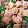 momocookin's cooksnap of when they made 焼肉のたれと高野豆腐で麻婆豆腐風.