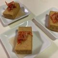 papikun's cooksnap of when they made 簡単！厚揚げのキムチのせ.
