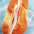 4葉のぶたぶた's cooksnap of when they made スペイン:生ハムとチーズのサンドイッチ.