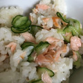 a_cossa's cooksnap of when they made 子供大好き☆鮭とキュウリの簡単ちらし寿司.
