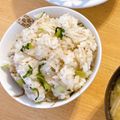 mama・×・'s cooksnap of when they made 妊娠、授乳に！じゃこと小松菜の混ぜご飯.