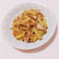 まあまま☆0403's cooksnap of when they made さつまいものピーナッツ炒め.
