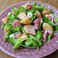 やなぎだまこ's cooksnap of when they made 桃モッツァレラ生ハムサラダ.