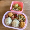 mikko6's cooksnap of when they made ひょいぱくが止まらん！たぬきむすび♪.