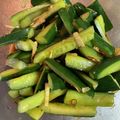 ☆はるりん☆まま's cooksnap of when they made 大量消費！キュウリ炒めの漬け物.