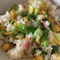 栗うさぎ's cooksnap of when they made 簡単・美味しい♪ベーコンレタスチャーハン.
