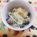 ﾁｲﾁｬﾝﾏﾏ's cooksnap of when they made ほうれん草とウィンナーのココット焼き.