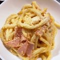 クック甘党。's cooksnap of when they made 簡単♡節約♡冷凍うどんでカルボナーラ風♡.
