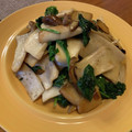 ダンカバー母's cooksnap of when they made ほうれん草とエリンギのソテー.