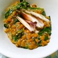 バウンド's cooksnap of when they made 梅風味✿モロヘイヤ納豆.