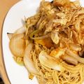 ♪ミチル♪'s cooksnap of when they made ササミの和風パスタ.