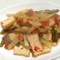 きらり流れ星's cooksnap of when they made 豚肉人参小松菜の福神漬け炒め.