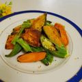 ハント☆'s cooksnap of when they made ☆いんげんと夏野菜のアーリオオーリオ☆.