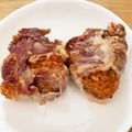 あむあむろ's cooksnap of when they made 簡単♡冷凍おにぎりde肉巻きおにぎり.