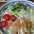 あこ0321's cooksnap of when they made サラダうどん 棒々鶏風.