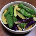 iofumimama's cooksnap of when they made なすと甘唐辛子の揚げびたし.