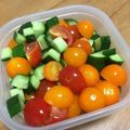クックEGWP15☆'s cooksnap of when they made きゅうりとプチトマトのハニーマリネ.