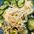 えみちょりん♪'s cooksnap of when they made ダイエット向け♡もやしきゅうりナムル.