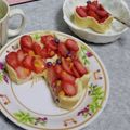 みゃあみゃあ512's cooksnap of when they made ◎マーガリンで簡単！私のタルト生地♪*°.