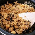 yuuBade's cooksnap of when they made さっぱり梅ひじき炊き込みご飯.