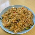 ピーナッツ子♪'s cooksnap of when they made めっちゃ簡単☆玄米とじゃこのチャーハン.