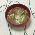 おはなすき's cooksnap of when they made 〖 なめことみょうがと玉ねぎの味噌汁 〗.