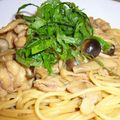 天津甘栗ようかん's cooksnap of when they made 和風きのこスパゲティー.