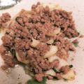 僕はあみめきりん's cooksnap of when they made レンコンとシソのピリ辛そぼろ炒め.