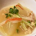 mfly's cooksnap of when they made 冬瓜の中華風カニカマあんかけ♡.