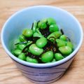 ◎ゆうさん's cooksnap of when they made 冷凍枝豆のラー油でピリ辛おつまみモドキ！.