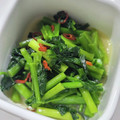 tamago大好き's cooksnap of when they made つるむらさきと、にんにくの炒め物.