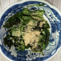 クックKHILMR☆'s cooksnap of when they made レンジで簡単！　つるむらさきのおひたし.