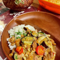 青空にうかぶくも's cooksnap of when they made 夏野菜とひき肉の和風カレー炒め.