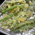 れでよと's cooksnap of when they made インゲン豆の天ぷら！旬！簡単！！.