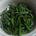 クックH2NBVQ☆'s cooksnap of when they made いんげんと大葉の炒めもの.