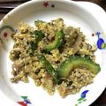 としまるさん's cooksnap of when they made 簡単☆サバ缶のゴーヤチャンプル.