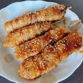 そうままま's cooksnap of when they made アイス棒で手が汚れない肉巻きおにぎり.