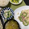 ぐりtoぐら's cooksnap of when they made 簡単☆ゴーヤチャンプルー.