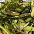 m11m11's cooksnap of when they made 夏！きゅうりとミョウガの塩昆布和え.